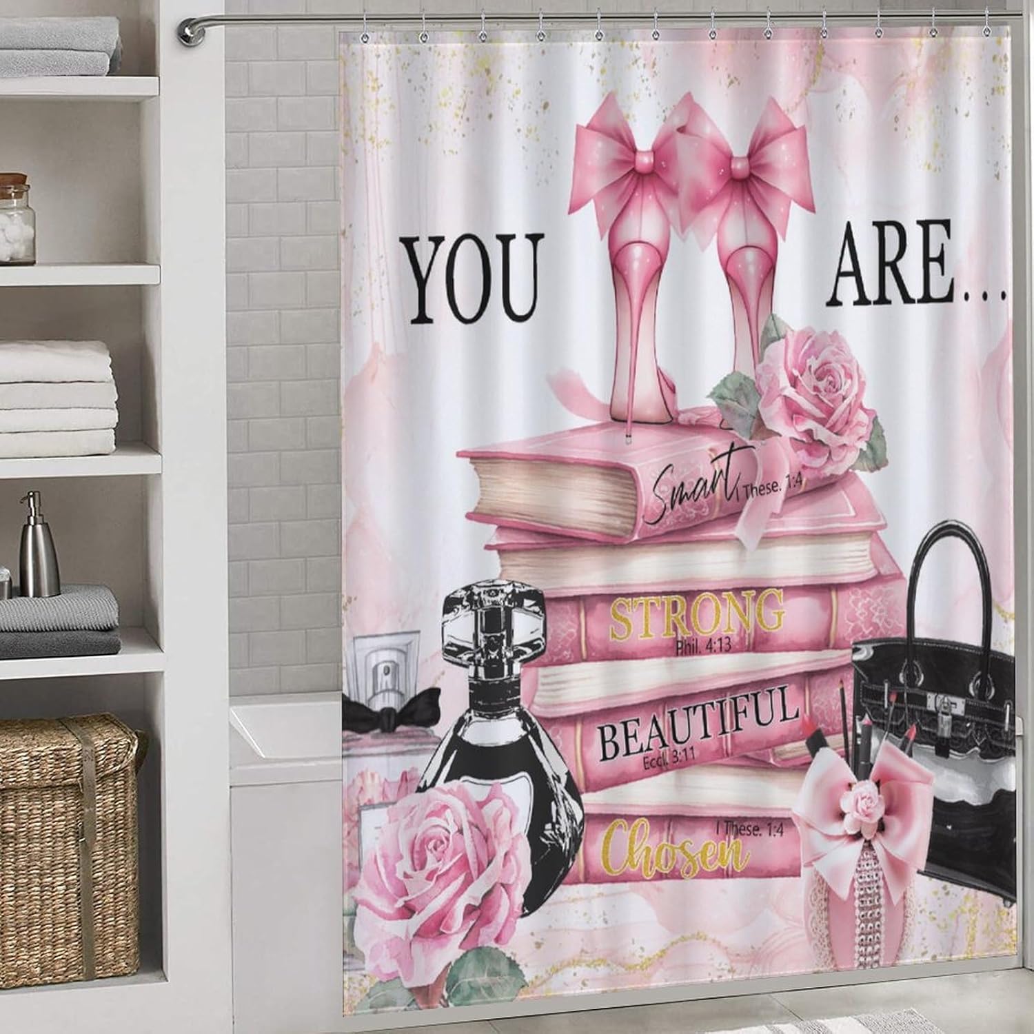 Fashion Woman Shower Curtain f - Women'S Fashion Magazines ulasan dan harga
