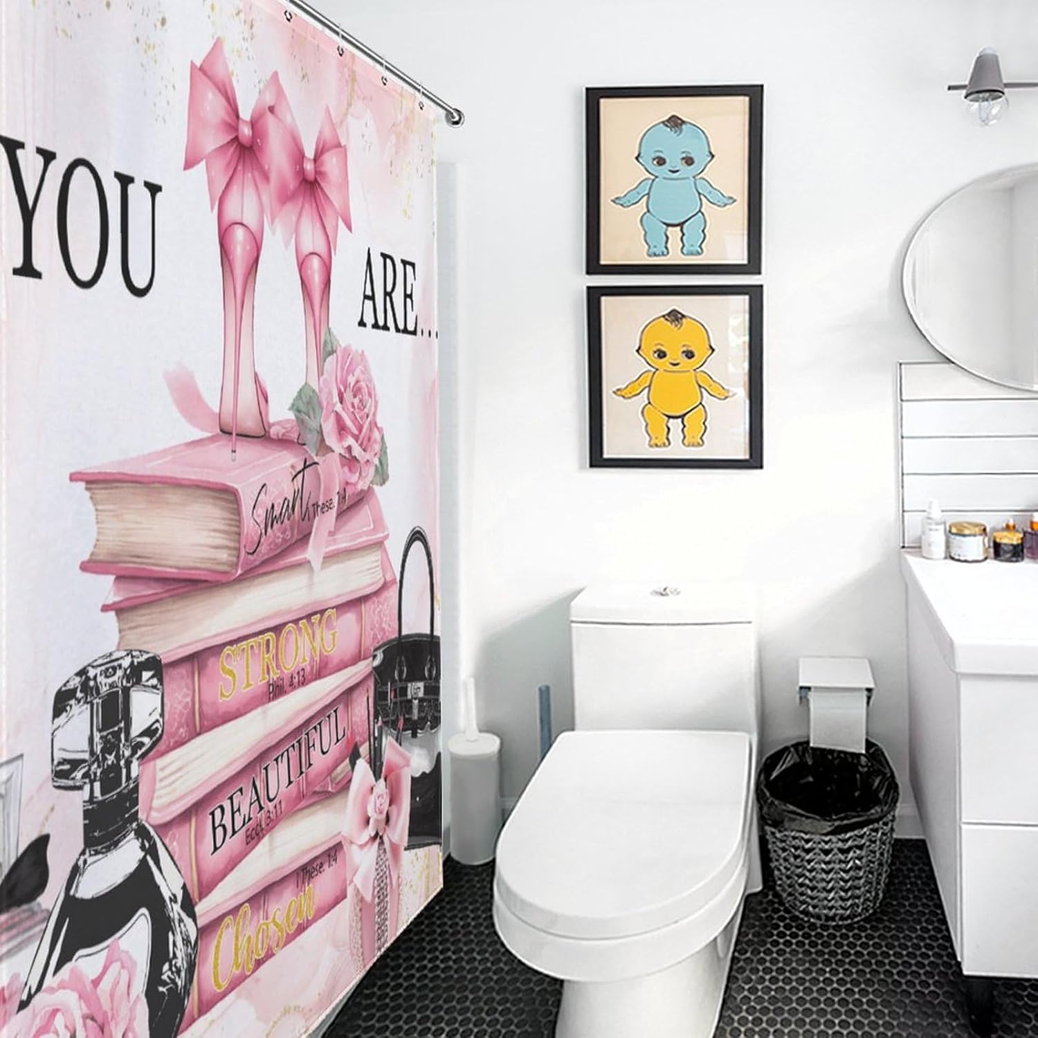 Fashion Woman Shower Curtain f - Women'S Fashion Magazines ulasan dan harga