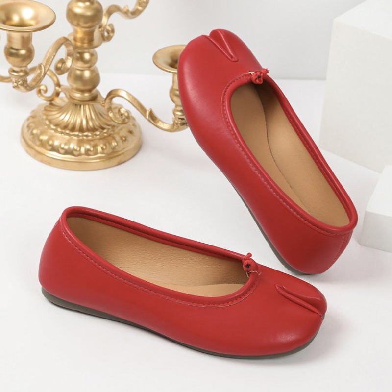 Women Split Toe Ballet Flats K - Women'S Fashion Shoes ulasan dan harga