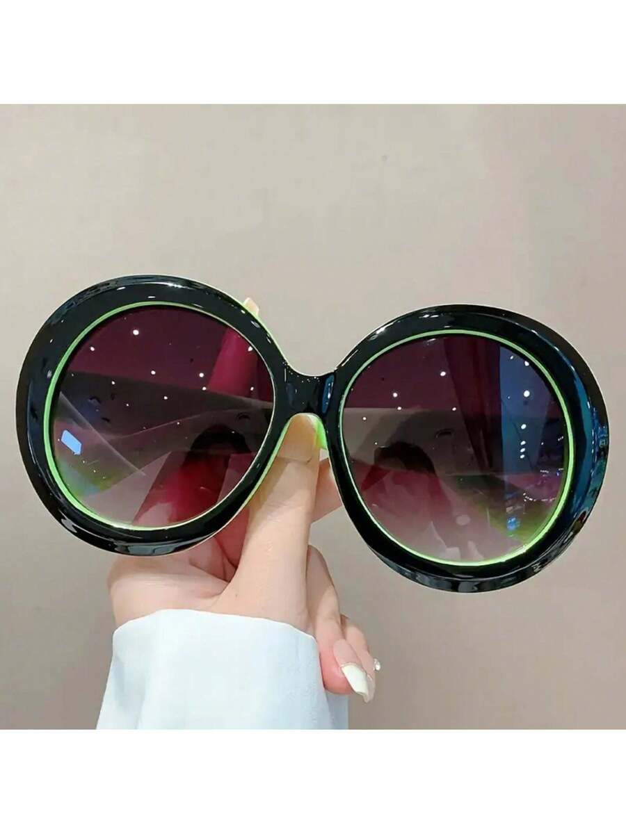 Women's Large Round Frame Glas - Women'S Fashion Glasses Non Prescription ulasan dan harga