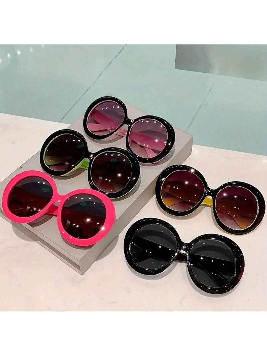 Women's Large Round Frame Glas - Women'S Fashion Glasses Non Prescription ulasan dan harga