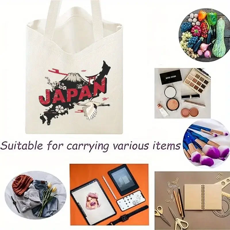 London UK Graphic Canvas Tote  - Women'S Fashion London ulasan dan harga