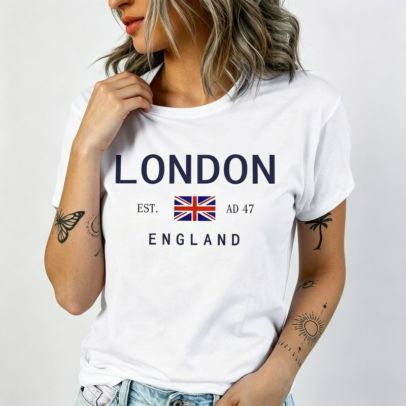 Summer Women London England T- - Women'S Fashion London ulasan dan harga
