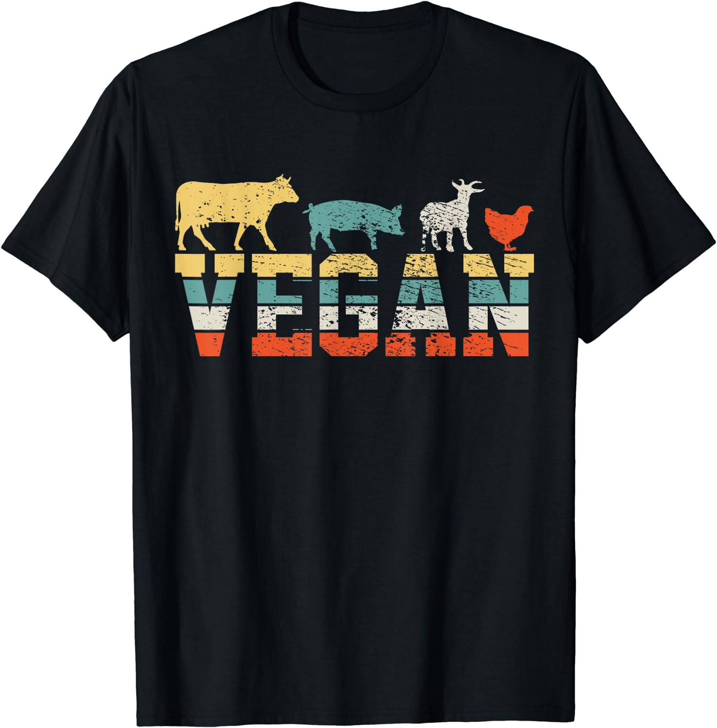 Vegan Vintage T-Shirt Summer M - Women'S Fashion Magazines ulasan dan harga