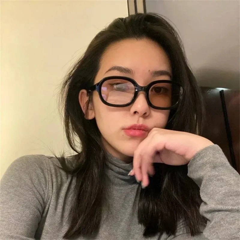 High-Quality Square Men Women  - Women Fashion Glasses ulasan dan harga