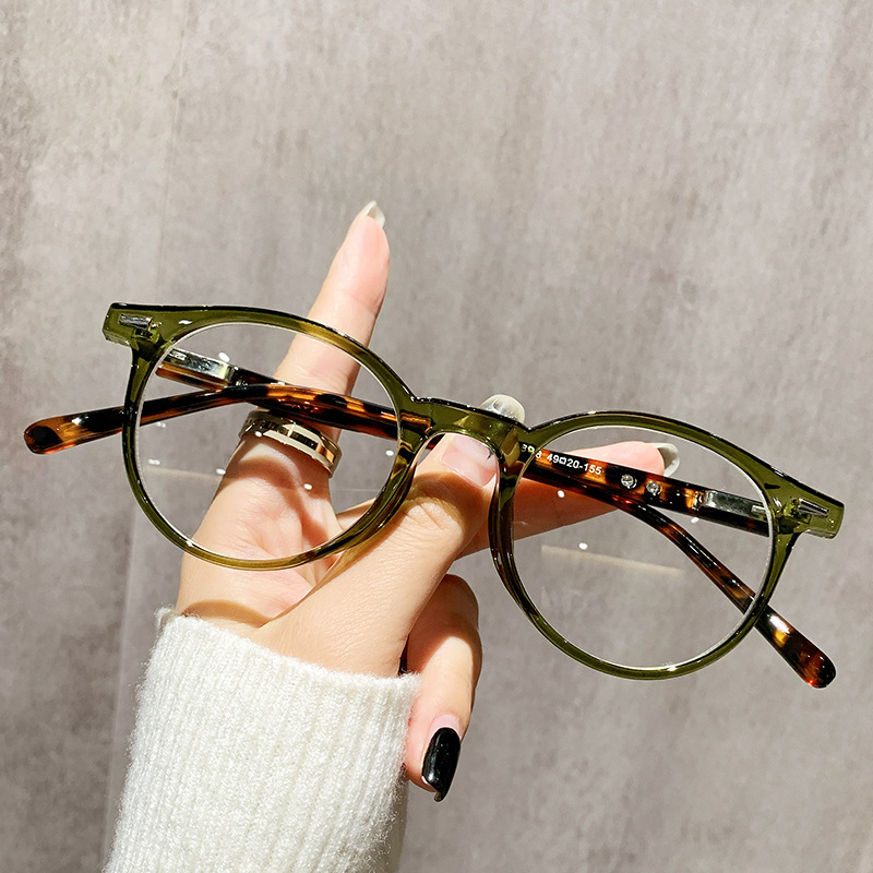 Retro Ultralight Frame Blue Li - Women'S Fashion Glasses Non Prescription ulasan dan harga