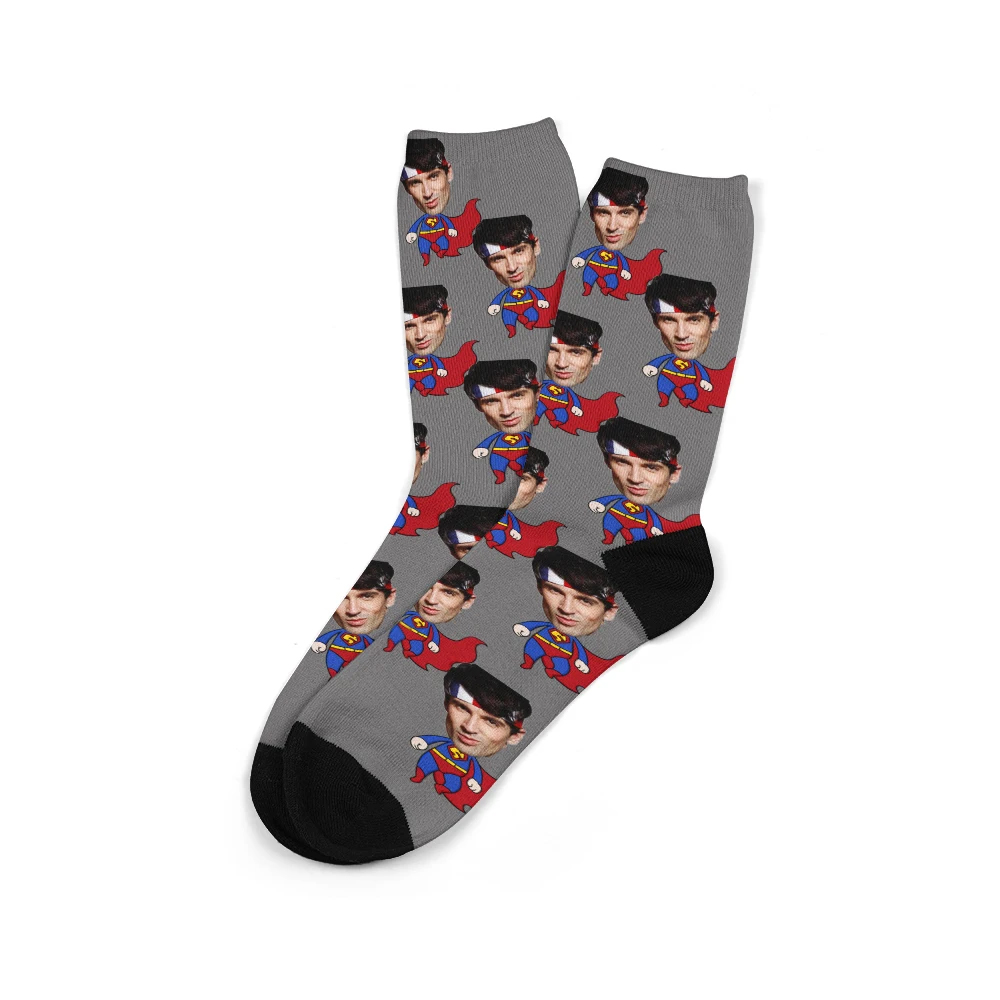 Private custom cartoon socks w - Women Fashion Youtube ulasan dan harga