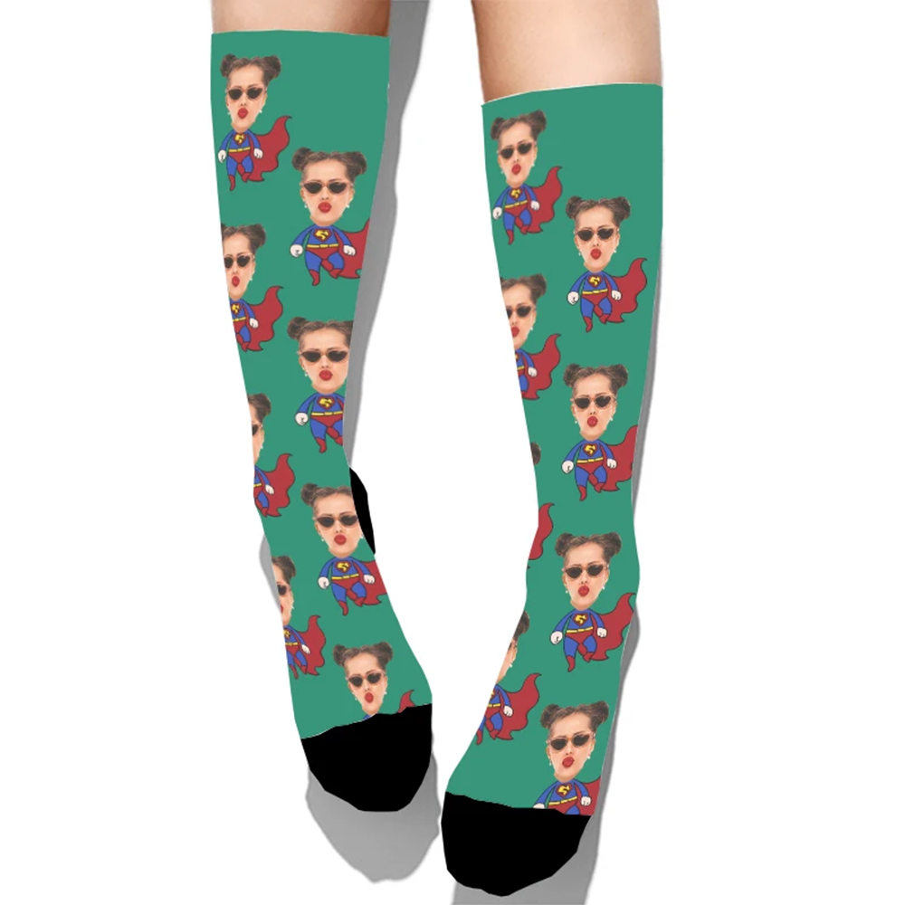 Private custom cartoon socks w - Women Fashion Youtube ulasan dan harga
