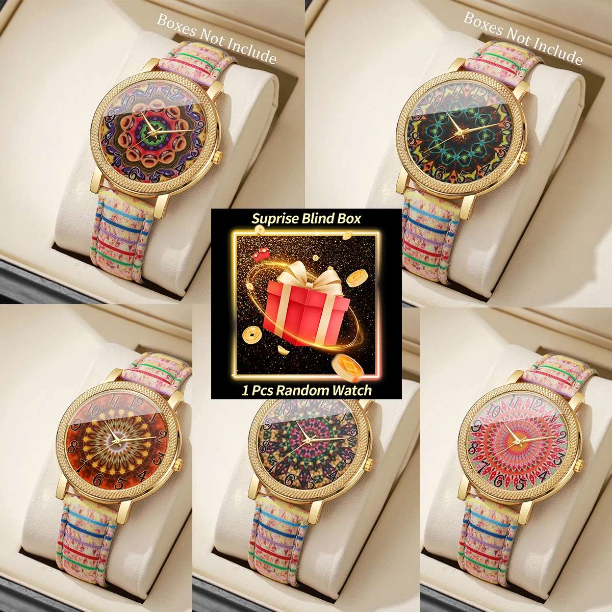 Surprise Blind Box Bohemian Wo - Women'S Fashion Quartz Watch ulasan dan harga