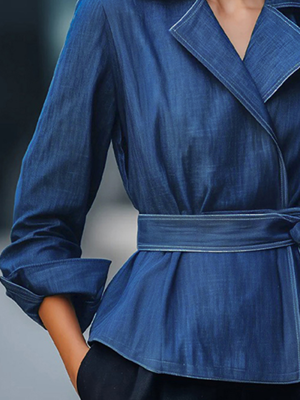 Fall Spring 2026 Fashion Denim - Women Fashion Jackets ulasan dan harga